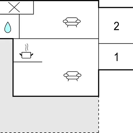 בית נופש Cozy In Bjert With Wifi
