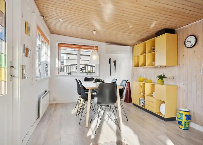 Cozy In Bjert With Wifi بيت للعطل Binderup Strand